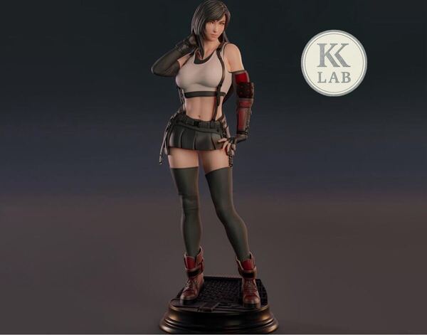 ティファ FF7 ファイナルファンタジー ガレージキット ガレキ 未塗装未組立