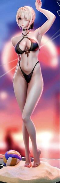 水着 イヴリン 服着用ver付き ゼンレスゾーンゼロ ZZZ フィギュア ガレージキット 未塗装未組立