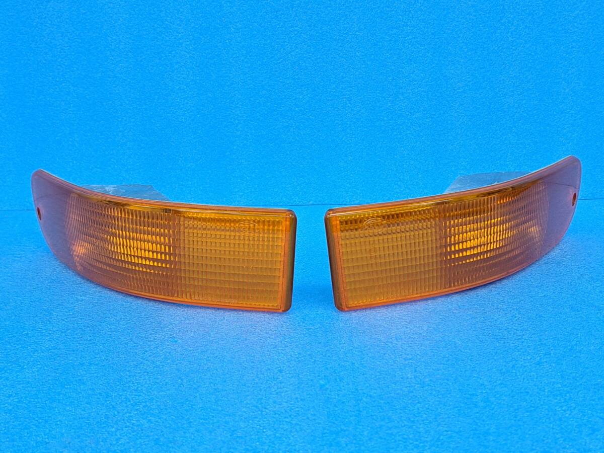 ポルシェ純正 964型F ウィンカーセット フロント ウインカー 964 クリア - ポルシェ小僧/PORSCHE PARTS