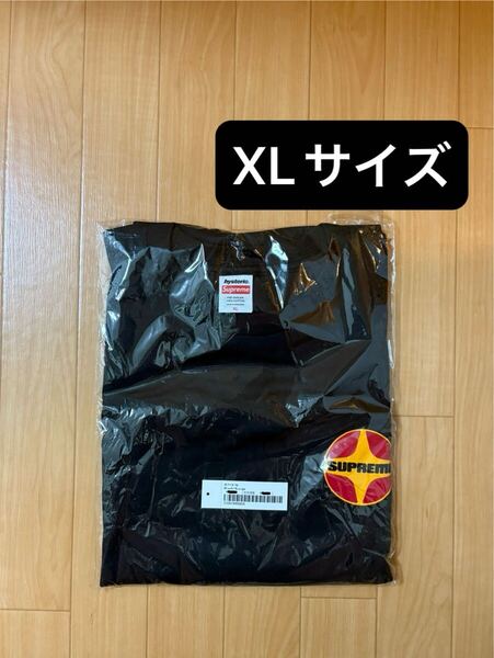 XL Supreme HYSTERIC GLAMOUR HG Pin Up Tee Black シュプリーム ヒステリックグラマー ピン アップ 半袖Tシャツ ブラック 黒 コラボ