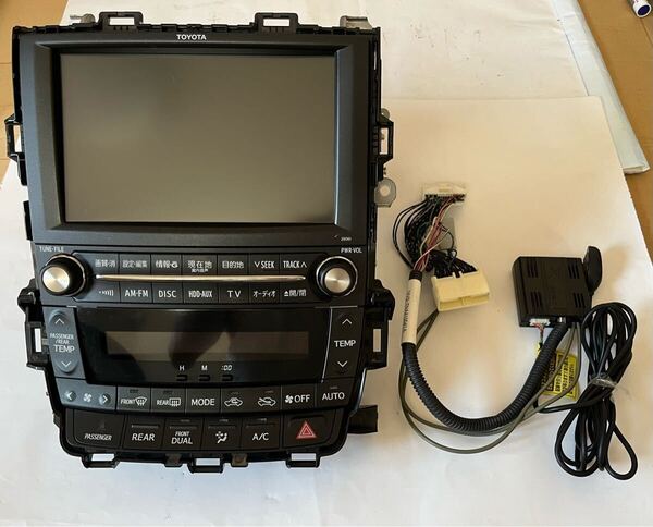 ヴェルファイア20系 HDD ナビモニター86100-58062 TV CD DVD再生OK ANH20W ANH25W GGH20W GGH25W
