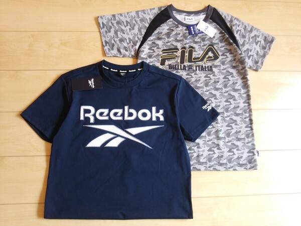 新品Reebok*FILA*半袖Tシャツ*未使用キッズ服*フィラ*送料無料ボーイズ