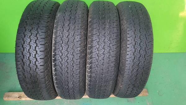YOKOHAMA SUPER VAN 355 2020年製 145R12 6PR LT 4本セット 6分山 №96871
