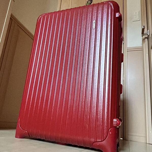 RIMOWA リモワ サルサ SALSA スーツケース 63L 2輪 赤 レッド TSAロック キャリーケース トロリー 旅行 出張 大容量 ポリカーボネート