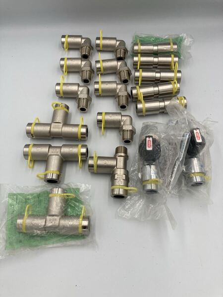 配管部材 LPガス用 ガスフレキ管 ワンプッシュ継手 セット