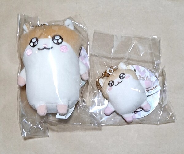 コビハムちゃん むにゅぐるみマスコット ミニキーチェーンセット ぬいぐるみ キーホルダー クソハムちゃん