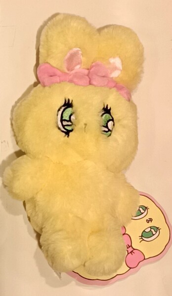 Esther Bunny ぬいぐるみXS ハートキーチェーン イエローバニー 黄色 キーホルダー マスコット エスターバニー