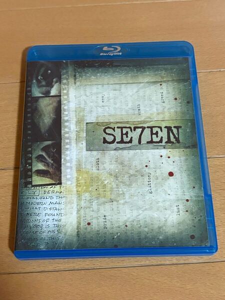 即決 美品 Blu-ray ブルーレイ セブン SEVEN SE7EN ブラッド ピット デビッド フィンチャー監督 セル版
