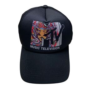 2011 MTV エムティーヴィー men's メンズ cap キャップ 帽子 MUSIC TELEVISION size:one size collar:BLK ブラック