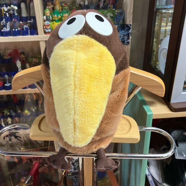 森永 チョコボール キョロちゃん ぬいぐるみ ティッシュカバー 昭和レトロ 当時物 ヴィンテージ ビンテージ 縦30 横約32