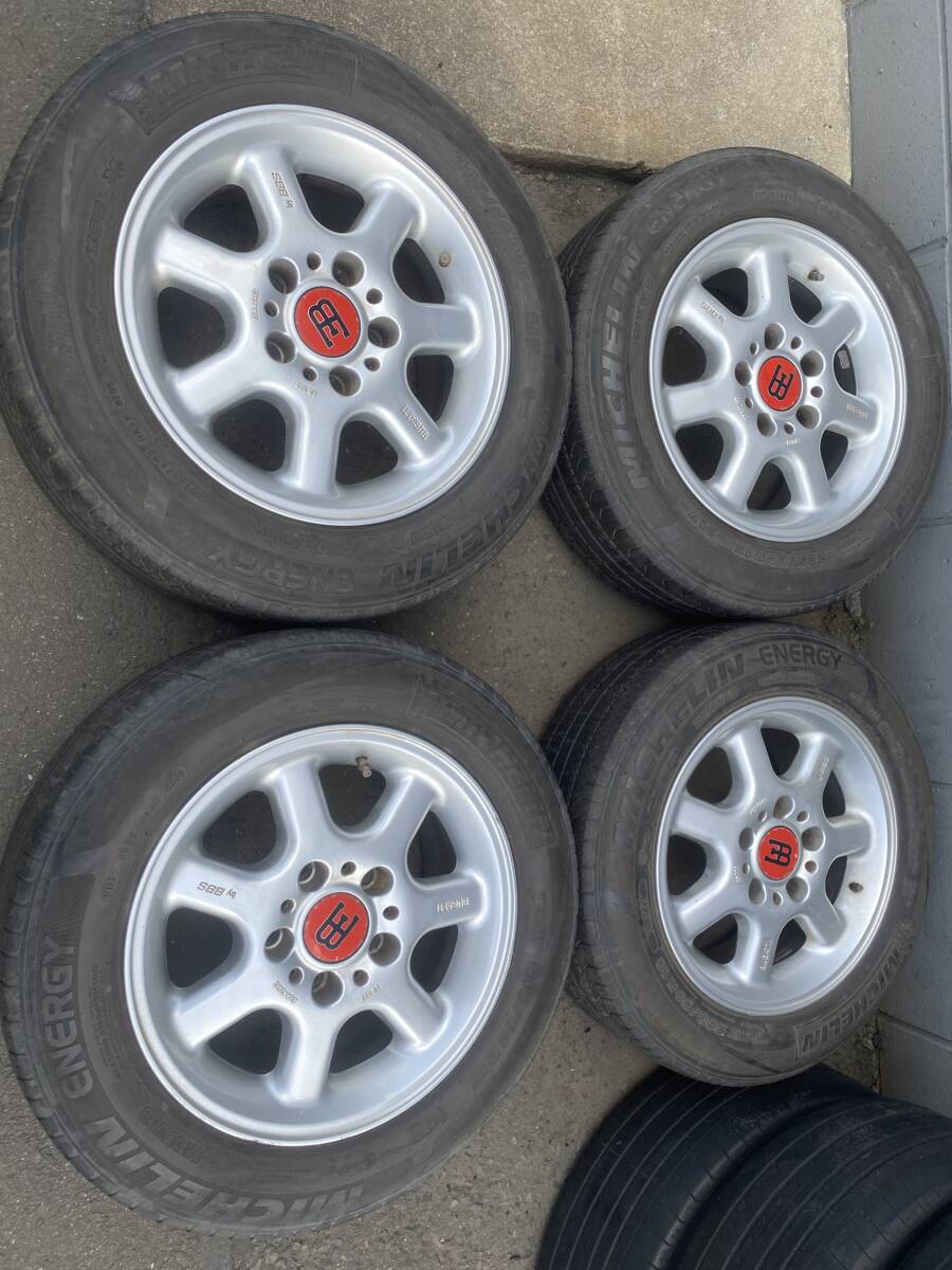 バッタモノBBS15インチ タイヤ・ホイール3本セット バッタモノBBS15インチ タイヤ・ホイール3本セット bbs 15