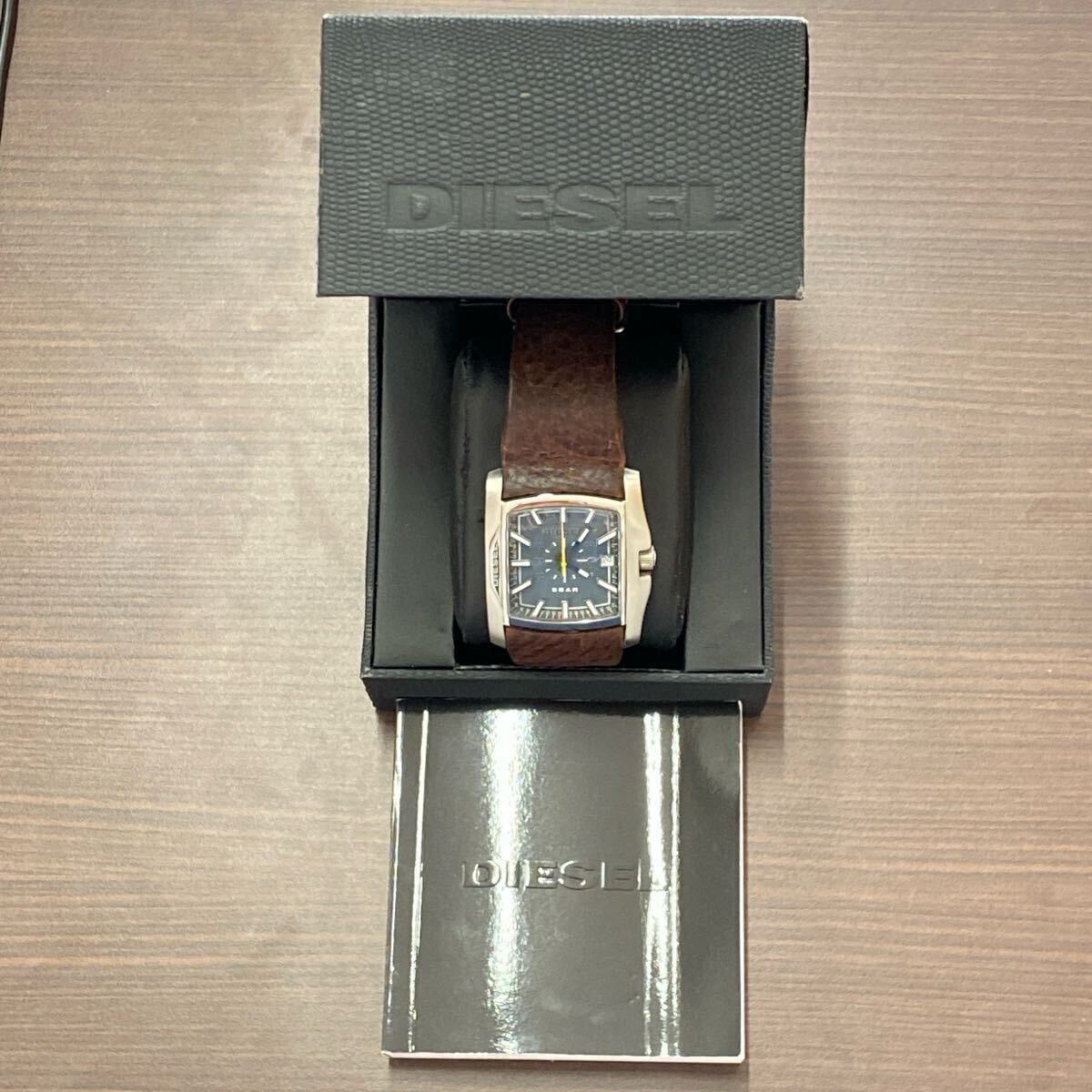 DIESELロ文字盤 DIESELらしさ全開 DZ1992 電池切れ特価 DIESELロ文字盤 DIESELらしさ全開 DZ1992 電池切れ特価