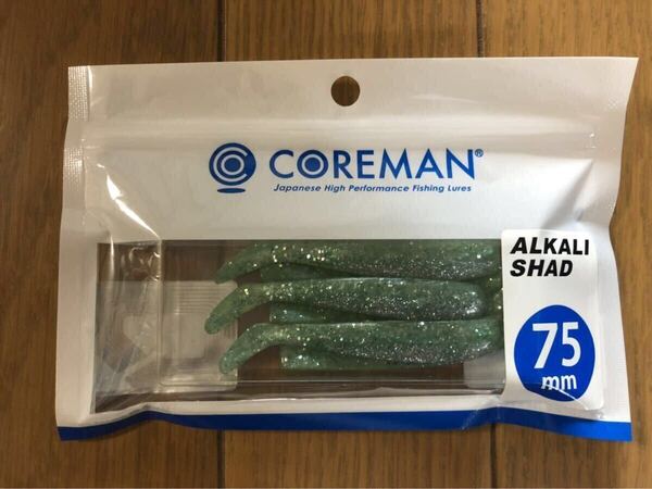 【新品】コアマン アルカリシャッド 75mm 沖堤イワシ COREMAN 検索)VJ 28 22 16 RJ 7 10 13 IP PB 90 75