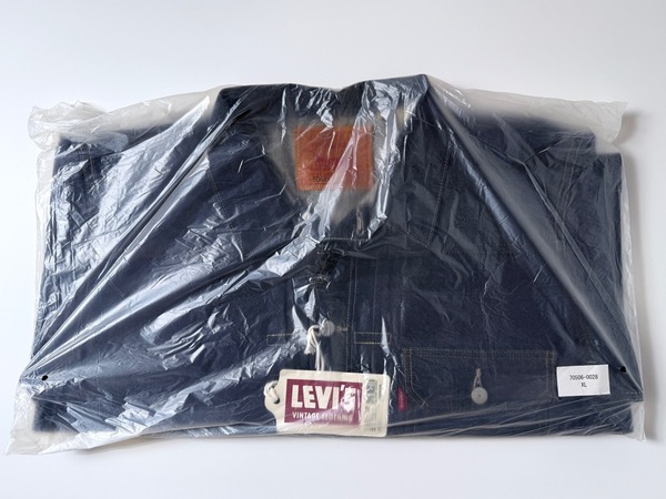 日本製 1936年モデル LEVI’S 506XX 70506-0028 44 XL TYPE I デニムジャケット ジージャン Gジャン リジッド 復刻 1st 705060028 XXL 2XL