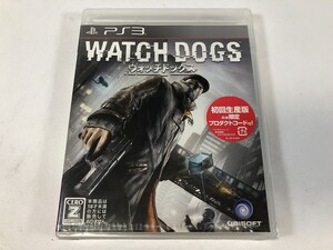 TS038 WATCH DOGS / 未開封 【PS3 プレイステーション3】0624