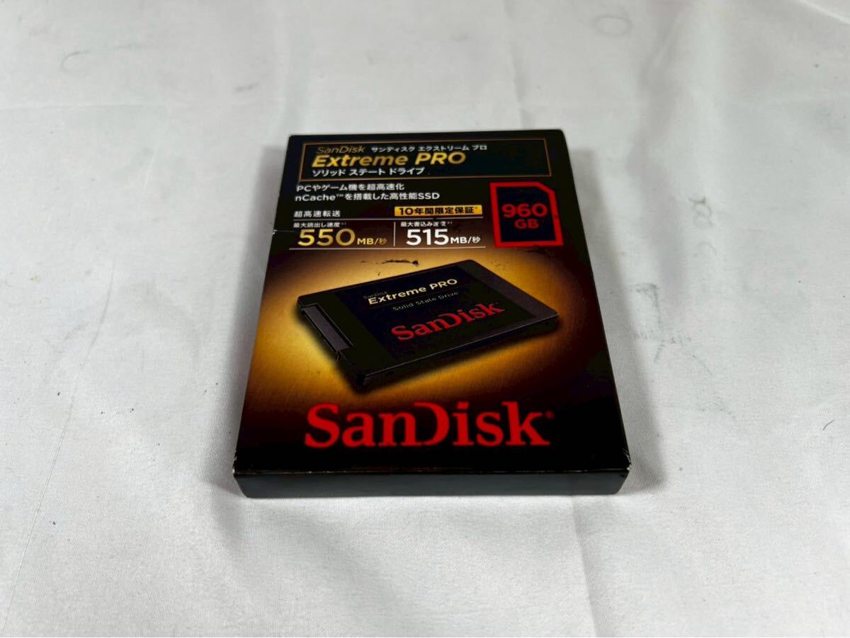 【新品・未使用】SanDisk Extreme PRO 960GB SSD Amazon.com: SanDisk Extreme PRO 960GB SATA 6.0GB/s 2.5-Inch