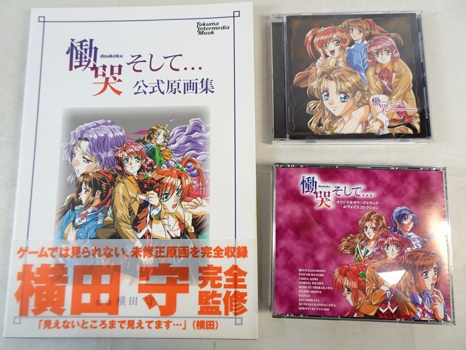 希少本CD-ROM未開封 慟哭そして公式デジタル原画集 上下巻セット Yahoo!オークション -「慟哭そして 原画集」の落札相場・落札価格