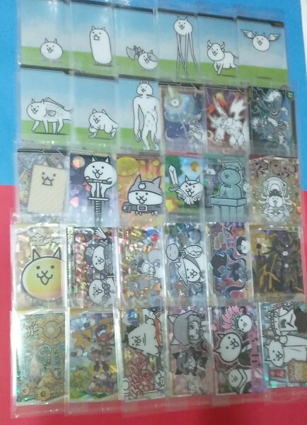 フルコンプ にゃんこ大戦争チョコウエハース + にゃんこ大戦争ウエハース プラス 1弾 10周年 未開封 カード フルコンプリート 1