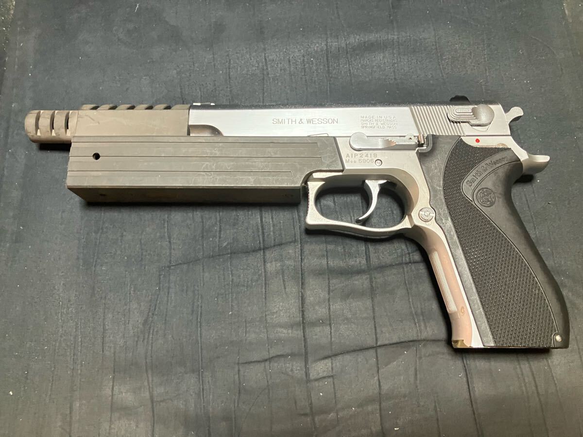 コクサイ製 Smith & Wesson M5906 固定ガスガン　ジャンク コクサイ] S&W M5906 固定ガスガン (中古)｜エアガン.jp