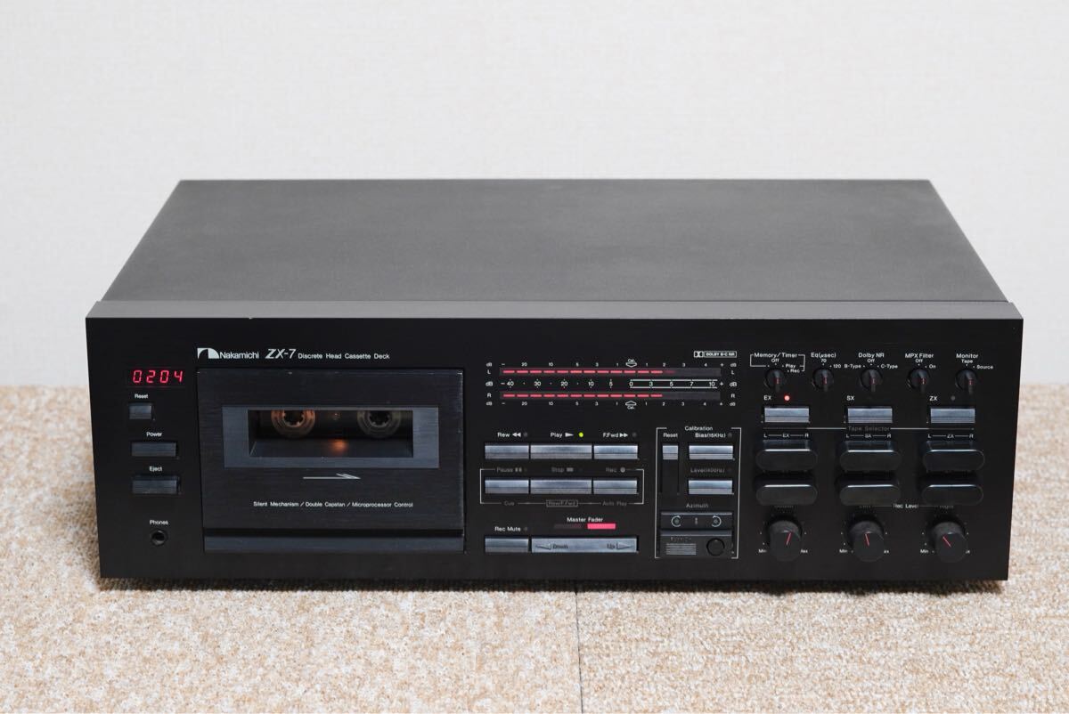 美品ジャンクナカミチ700Ⅱ超弩級カセットデッキ Yahoo!オークション -「nakamichi zx-7」の落札相場・落札価格