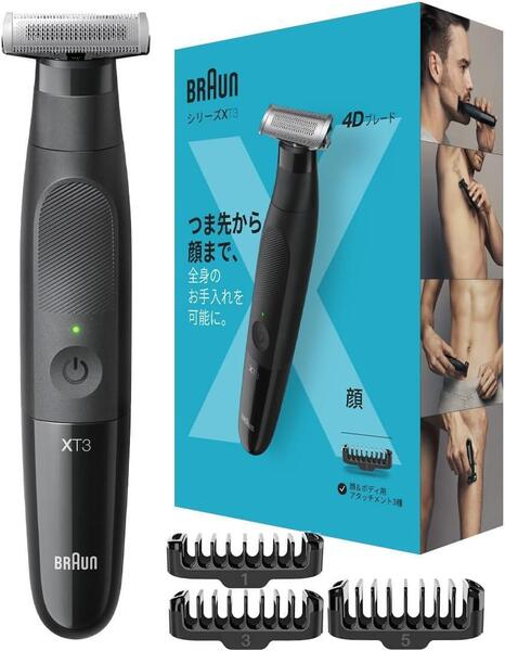 ブラウン ボディ&フェイスグルーマー PRO X XT3000 ボデグルーマー