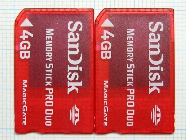 メモリースティックPRO DUO 4GB　3個セット　未開封 2025年最新】Yahoo!オークション - 4GB(メモリースティック PRO