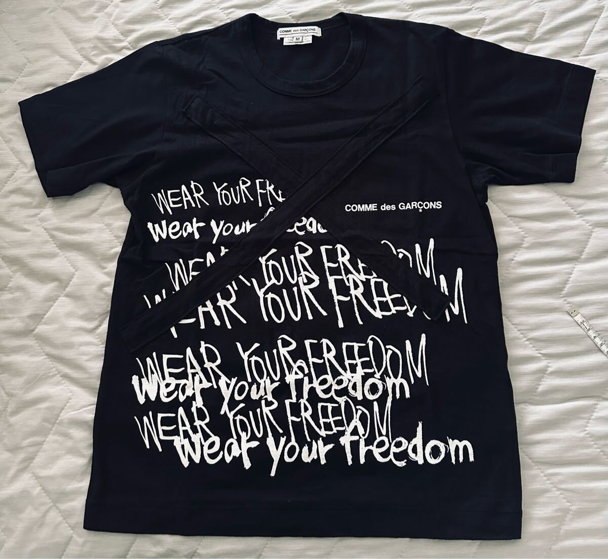 COMME des GARCONS パッチワーク Tシャツ 白 黒 グレー 綿100% 2025年最新】Yahoo!オークション -コムデギャルソン パッチ