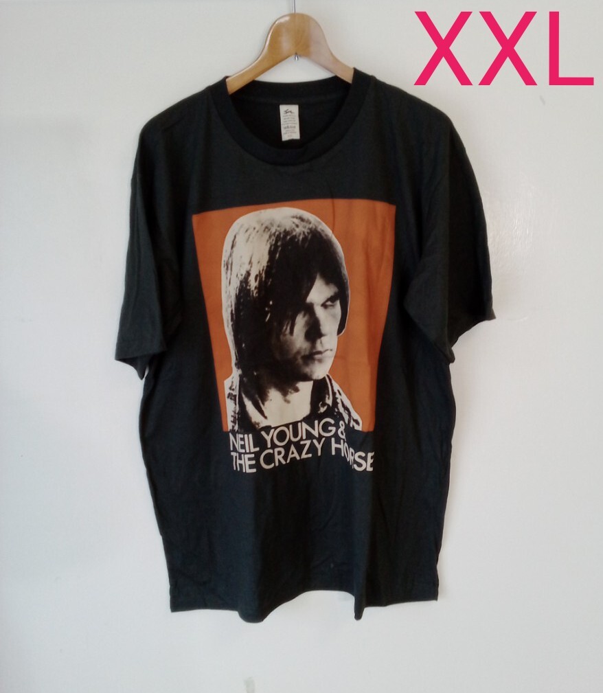 オリジナル　本物　ヴィンテージ　ニールヤング　1985年ツアーTシャツ　M NEIL YOUNG】ロックTシャツ メンズ バンドTシャツ メンズ NEIL