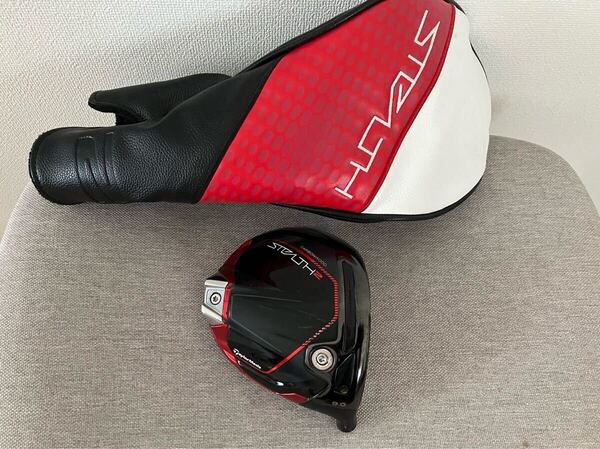 【訳あり、格安】STEALTH2 9.0度 9度 ステルス2 ヘッド&ヘッドカバーSET QI10 QI35出ましたがまだまだ現役! フェース表面に欠けあり