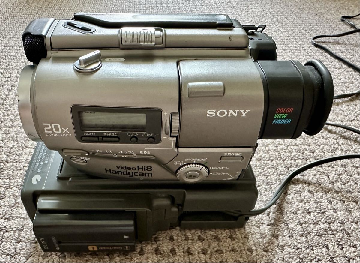 【ジャンク】SONY Handycam Video Hi8 ビデオカメラ本体 Yahoo!オークション -「sony handycam video hi8」の落札相場