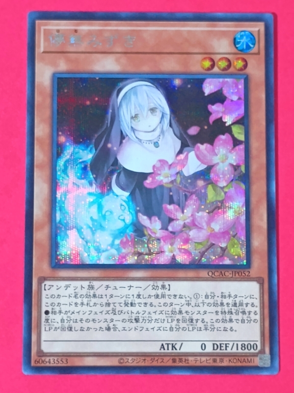 遊戯王 - 遊戯王 儚無みずき 20th 極美品 儚無みずき(25thレア/イラスト違い) | クォーターセンチュリー