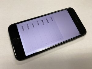 ED008 SIMフリー iPhone7 ジェットブラック 32GB ジャンク ロックOFF