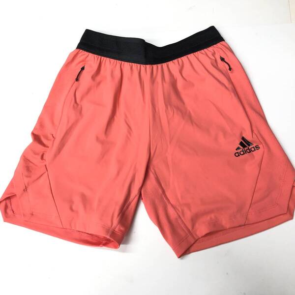 アディダス(adidas) HEAT. RDY トレーニングショーツ ナイロンハーフパンツ GL7307 メンズ Mサイズ