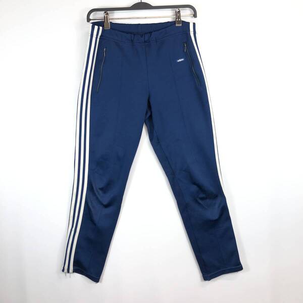 80s デサントアディダス トラックパンツ ネイビー ジャージ サイズ不明 70s