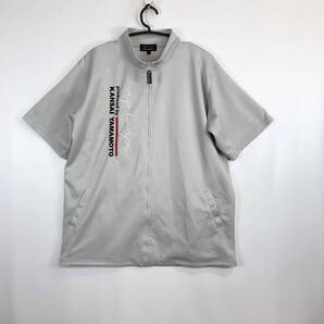 up to you KANSAI YAMAMOTO 山本寛斎 半袖ジャージ 刺繍 LLサイズ グレー