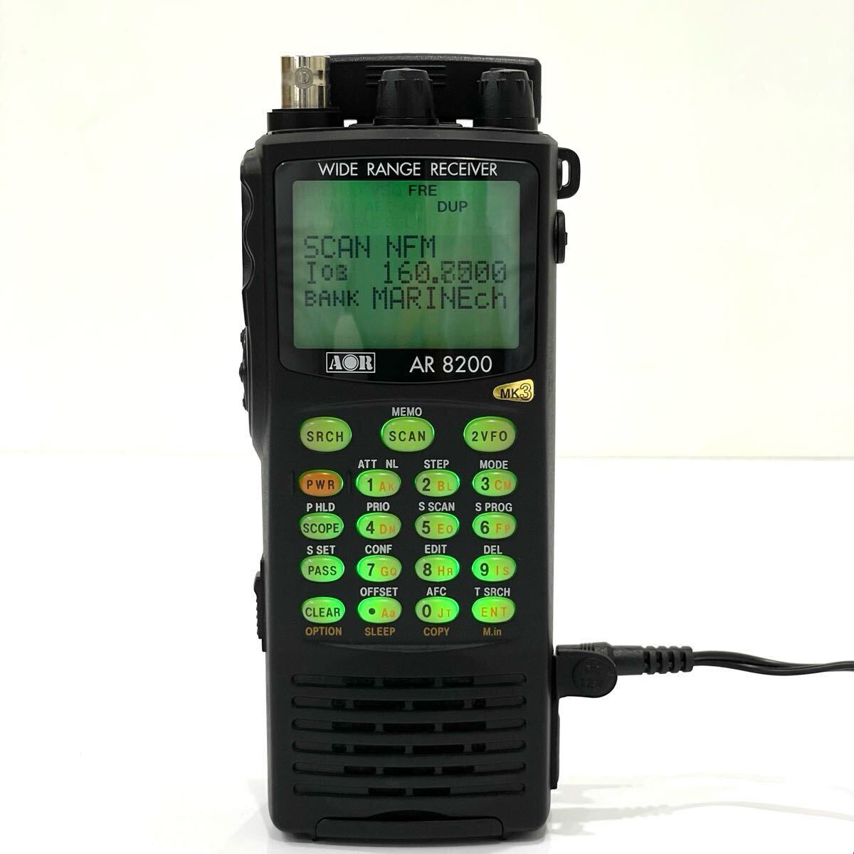 AOR AR8200 広帯域受信機 オールモード 美品 VI8200付属 Yahoo!オークション -「ar8200」の落札相場・落札価格