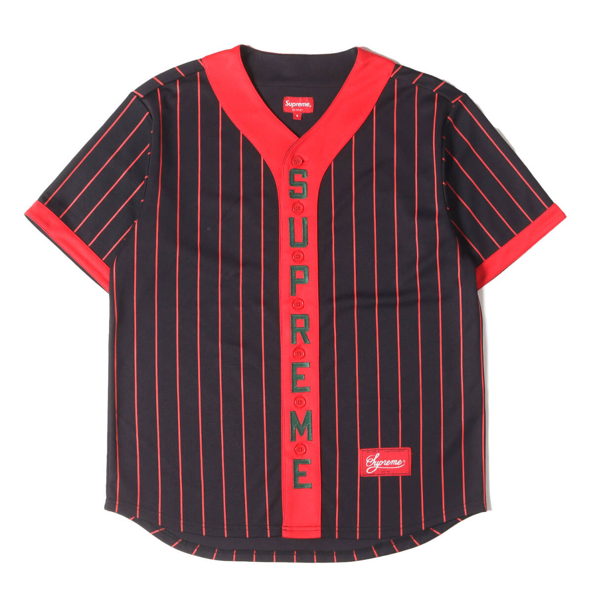 【人気モデル】シュプリーム パッチワーク ベースボールシャツ ナンバーロゴ L Size【L】 SUPREME シュプリーム 24AW S Logo Baseball Henley