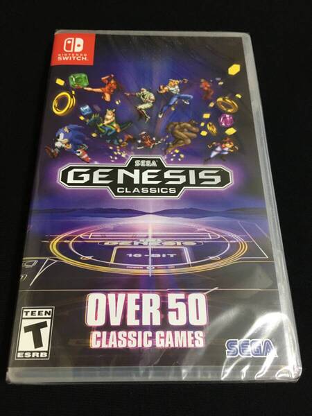 海外版Switch SEGA Genesis Classics ★北米版スイッチ セガ ジェネシス コレクション 国内未発売 メガドライブ
