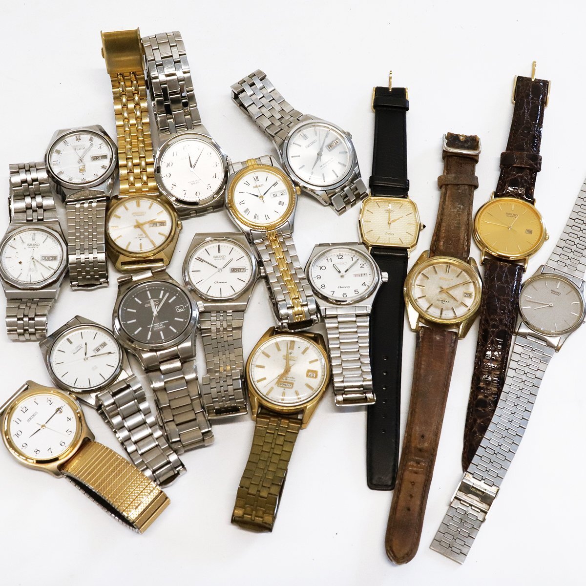 SEIKO ゴールド アナログ時計 5点セットジャンク品扱い 2025年最新】Yahoo!オークション -セイコージャンクの中古品