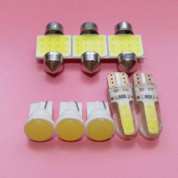 GK GT系 インプレッサ G4 スポーツ 超爆光!T10 LED ルームランプ ポジション ナンバー灯 8個セット スバル /t31/6/c1