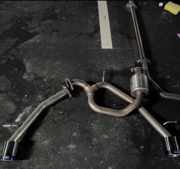 ZC33Sスイフトスポーツ スイスポ専用 HKS Hi Power SPECL2 マフラー ワンオフ中間ストレート付き