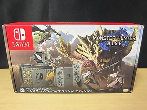 【美品】Nintendo ニンテンドー Switch スイッチ モンスターハンター ライズ スペシャルエディション HAD-S-KGAGL ★
