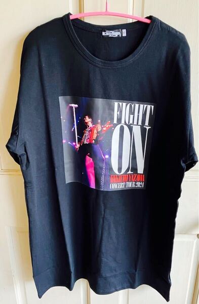矢沢永吉 FiGHT ON CONCERT 2024 メインビジュアルTシャツ