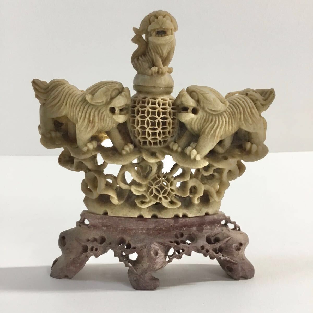 中国 石の彫刻美術品 Yahoo!オークション -「中国美術 石」(東洋彫刻) (彫刻