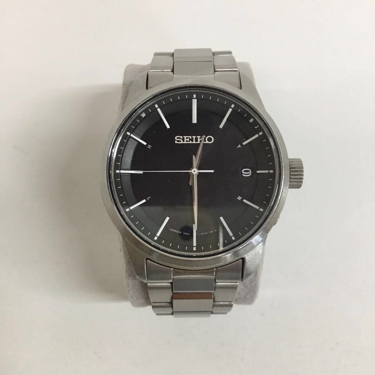 美品【稼働品】SEIKO セイコー 7B24 ブラック チタン ソーラー Yahoo!オークション -「セイコー 電波ソーラー 腕時計 メンズ