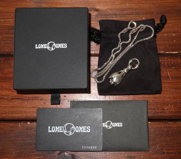 LONE ONES ロンワンズ Tear Bell Medium ティアベル M MF Hook M ネックレス / LONEONES LEONARD KAMHOUT レナードカムホート