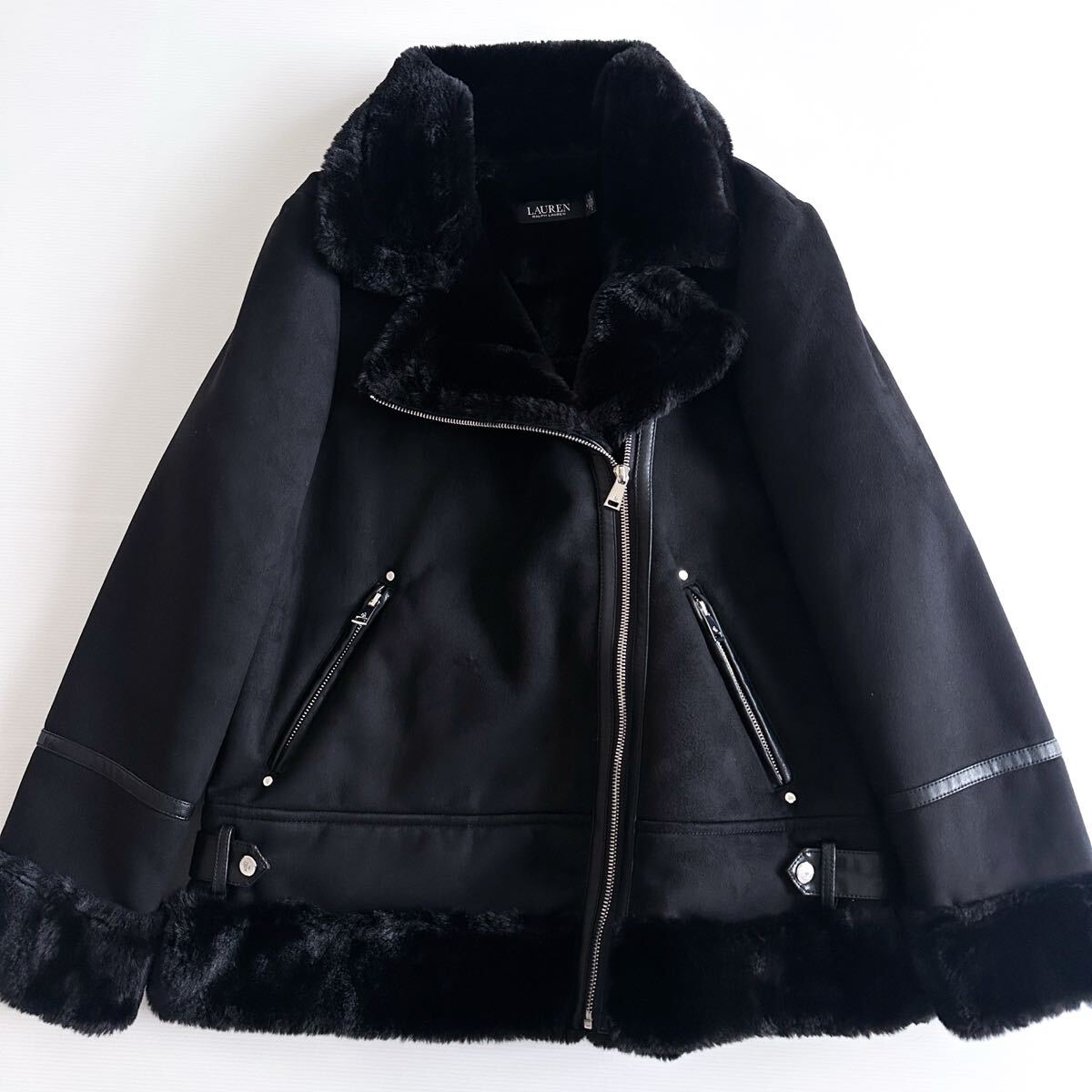 POLO RALPH LAUREN ブラック ダブルライダースジャケット XS 2025年最新】Yahoo!オークション -ラルフローレン ライダースの
