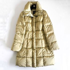 ★ MaxMara WEEKEND マックスマーラウィークエンド / ダウンコート ベージュ 38 M ショールカラー