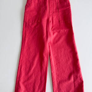 green label relaxing グリーンレーベルリラクシング / コットンリネンストレッチ ベイカー パンツ Kortrijk Linnen(コルトレイクリネン)