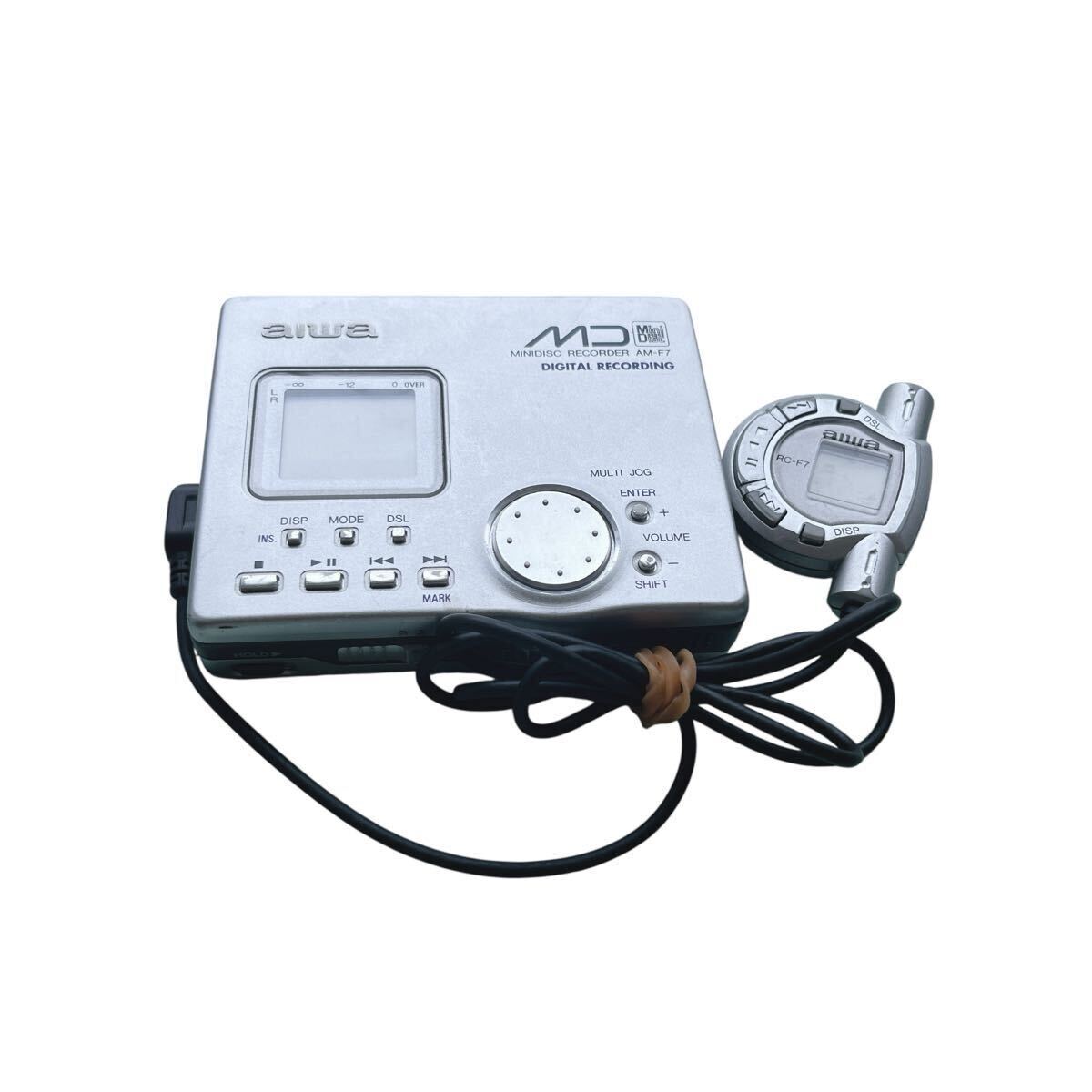 美品 AIWA アイワ MDウォークマン MDレコーダー AM-F5 通電のみ Yahoo!オークション -「aiwa md f」の落札相場・落札価格